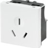 Built-in socket outlet, white, 10 A/250 V, China, IP20, 1450790000