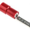 Konektor płaski, Czerwony 16AWG 1.5mm² 22AWG 0.5mm², RS PRO Bez osłony