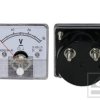 Miernik analogowy woltomierz 30V kwadrat MODEL DH-50/30V; 0-30V DC