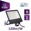 Projektor z czujnikiem IQ-LED FL-50W-NW-SE 6000lm 4000K barwa neutralna IP65 5 lat gwar. TUV czarny 33888