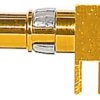 Spring contact, PCB connection, noble metal, 09030006262