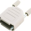 encitech DPPK09-LG-K 6353-0101-01 Obudowa złącza D-SUB Ilość styków: 9 tworzywo sztuczne 180 ° szary błyszczący 1 szt.