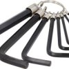 KS Tools 151.3250 wewnętrzny sześciokąt Zestaw kluczy trzpieniowych 2 mm, 2.5 mm, 3 mm, 4 mm, 5 mm, 6 mm, 8 mm, 10 mm 8