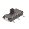 Przełącznik suwakowy, DPDT, montaż PCB, 100 mA przy 12 V DC, -10 → +60°C, C & K