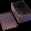 ABS enclosure, (L x W x H) 122 x 81 x 56 mm, black (RAL 9005), IP54, 1591XXTSBK