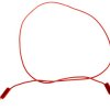 Przewód pomiarowy 1 mm 28.0026-030-22, PVC, 3A, 30 V ac, 60V dc, kolor: Czerwony, dł. 300mm, -10→ +70°C., Staubli