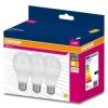 3PAK Żarówka LED E27 A60 19W = 150W 2452lm 2700K Ciepła 200 OSRAM VALUE