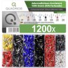 Quadrios 2011C405 Ferrule Set 1200 pcs Multi-colour Polyamide Copper
