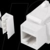 KSU5-1090 Keystone module RJ45, Cat.5e, UTP 90°