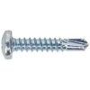 Sealey SDPH4825 Self Drilling Screw 4.8 x 25mm Pan Head Phillips Zinc Pack 100