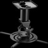 H 16-1 ESL Ceiling bracket for projectors, black
