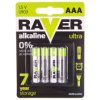 Bateria alkaliczna LR03 / AAA 1,5V RAVER ULTRA B7911 /blister 4szt./