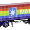 Minis by Lemke LC4066 N Model ciężarówki MAN Naczepa kontenerowa F90 MAERSK