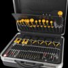 7000 COMPACT-MOBIL tool case, 61 pieces, with castors