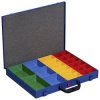 Allit 454128 Assortment Case Metal with Removable Insert Boxes 440x370x51mm