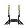 Złącze Jack wt.3,5st-wt.3,5st 2,5m Metal AUX / 91-272