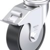 Blickle 451559 LER-PP 150G-FI-FA Rolka obrotowa z blachy stalowej Średnica koła: 150 mm Maksymalne obciążenie: 300 kg 1