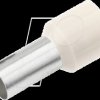 187210 Aderendhülse isoliert 0,75 mm²/8 mm, verzinnt, weiß, 100er Pack