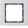 BERKER B.3 Ramka 1 pojedyncza alu/antracyt 10113004 HAGER