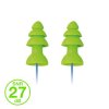 Zatyczki do uszu Wielorazowe, 27dB, kolor: Zielony, Moldex