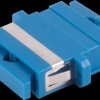 BS07-60060 FO coupler, SC / SC, duplex, blue