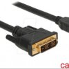 85586 Delock Cable DVI 18+1 male > HDMI-A male 5 m