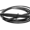 Przewód pomiarowy 3m czarny ekrnanowany 10kV /wtyki bananowe/ WAPRZ003BLBBE10K