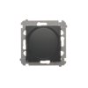Simon 54 Ściemniacz obrotowy do LED ściemnialnych 230 V (moduł) 2–250 W czarny mat max ilość zródeł LED 10 szt. DS9L.01/49