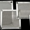 33378A Fan grill with aluminium filter, 80 x 80 mm