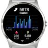 XCOAST JOLI XC PRO Smartwatch 45 mm Topaz Srebrny