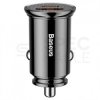 BASEUS Ładowarka samochodowa USB Quick Charge 4.0 + USB typ-C Power Delivery 3.0 (30W)