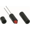 Spacer, 14 mm, black, for LED 3 mm, 2818.3140