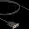 88000 Serial cable, RS-232, plug, slim, 1 m