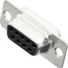 Listwa żeńska D-Sub 180 ° Ilość styków: 9 kielich lutowniczy MH Connectors MHDB09-SS 1 szt.