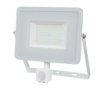 Naświetlacz Led 50W 4000K +Czujnik Bia Ły V-Tac Vt-50-S