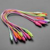Tropical Alligator Test Clip Leads - 10 Pieces - 13