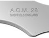 Scalpel blade, for ACMH5 SM, BW 13 mm, L 45 mm, ACM28 SM