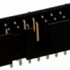 Listwa stykowa PCB 14-pinowe AMP-LATCH raster: 2.54 mm Prosty 2-rzędowe TE Connectivity Otwór przelotowy250 V W osłonie