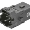 Wkładka złącza dużej mocy 3-pinowe HARTING 10A 3P+E Męski Śruba