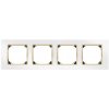 VESTRA RAMKA x4 BIAŁY / ZŁOTO 3874-27