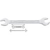 Hazet 450N-24X27 Double-Ended Spanner 24-27mm Slim Heads Chrome-Plated