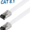 TI 56-5 Patch cable, Cat.8.1, U/FTP, flat, 5 m, white