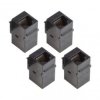 RJ45 Keystone Jack - adapter RJ45 do szyny montażowej 1U Rack - 4 szt.
