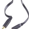 Jack Audio kabel SuperFlat [1x złącze męskie jack 3,5 mm - 1x złącze męskie jack 3,5 mm] 0.50 m czarny SpeaKa Profession