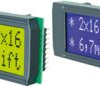 LCD text display, 2 x 16 character, STN, viewing area: 61 x 19 mm, EA DIP162-DN3LW