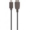 KABEL USB - USB-C 3,0 M 2A CZARNY