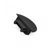 Zaślepka do profil Groove14 czarna gen2 z otworem A3970002 /1szt/