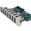 Karta szeregowa, USB, l. portów: 7, magistrala: PCIe, Szeregowe