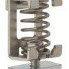 Ekranowany zacisk kabla Wieland Z2.803.4010.0 poziomy: 1 WST Srebrny raster: 13 mm 3 to 8 mm Zacisk sprężynowy