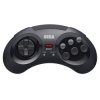 Retro-Bit Official SEGA Mega Drive 8-Button 2.4Ghz Wireless Arcade Pad - Black [Discontinued]